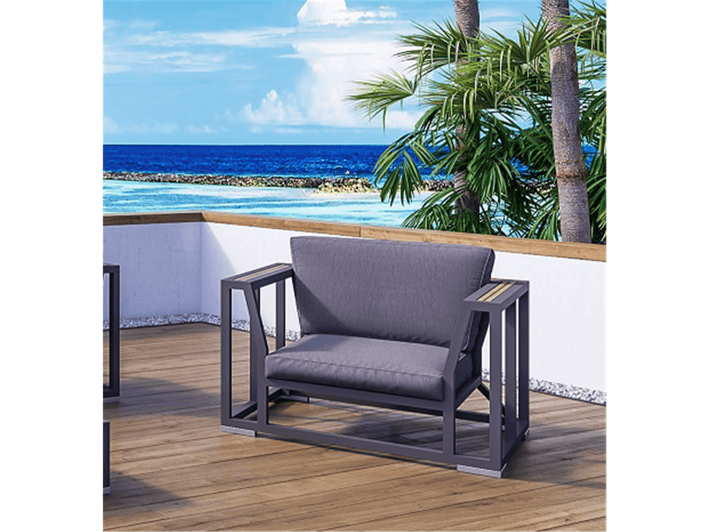 Fauteuil d'extérieur Brielle