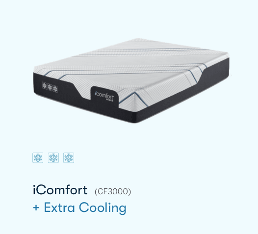 iComfort Mattress by Serta CF3000 (Medium Firm)