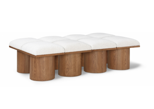 LION 8PC BENCH | BOUCLE