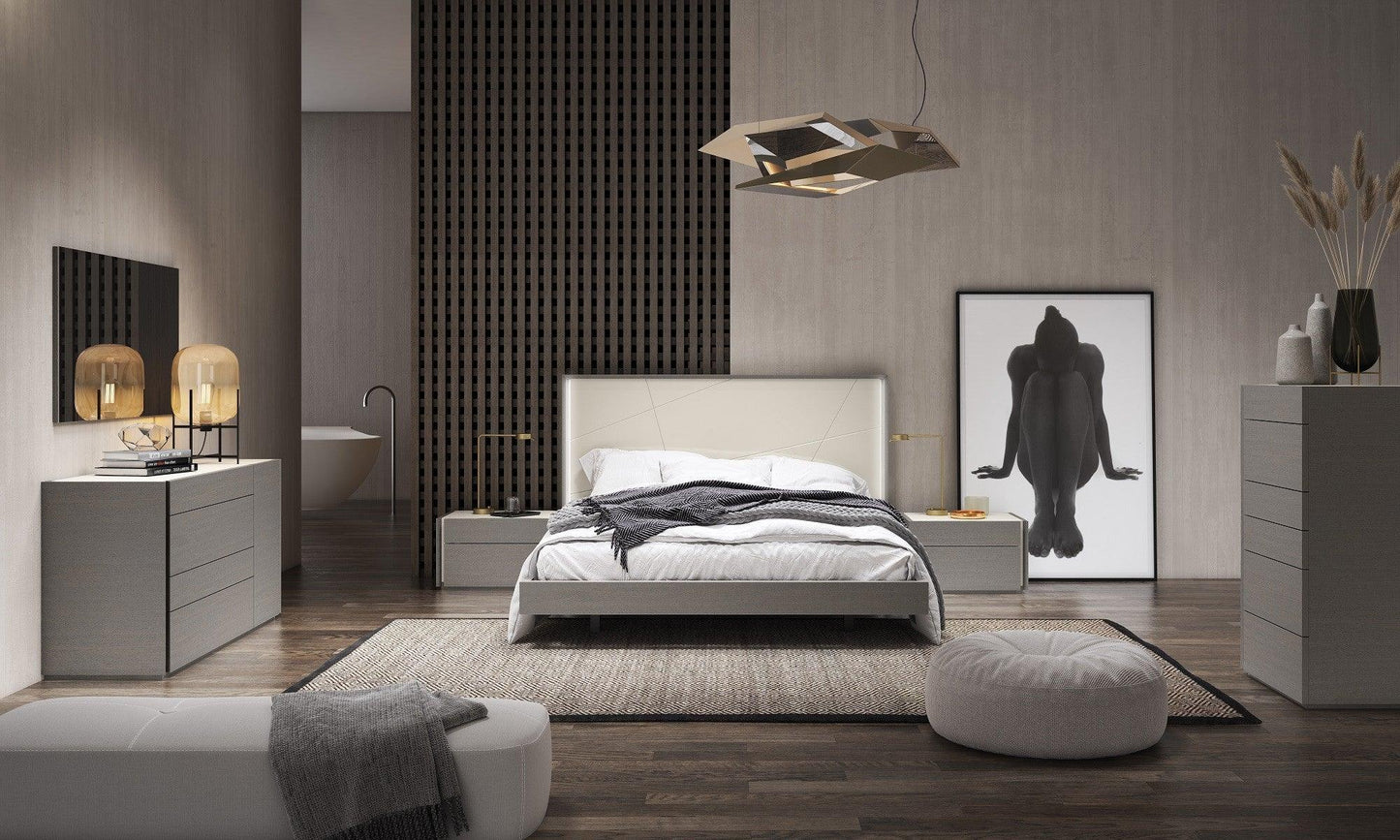 Ensemble de chambre à coucher Stroll Premium en gris