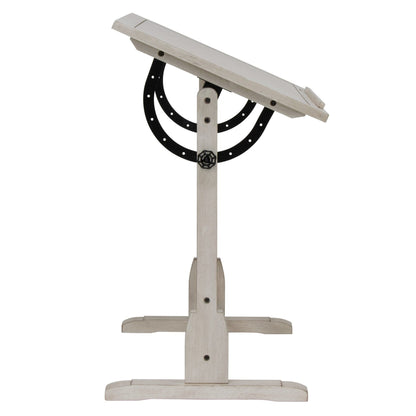 Table à dessin vintage en bois de 36 pouces de Studio Designs avec plateau à angle réglable pour le dessin