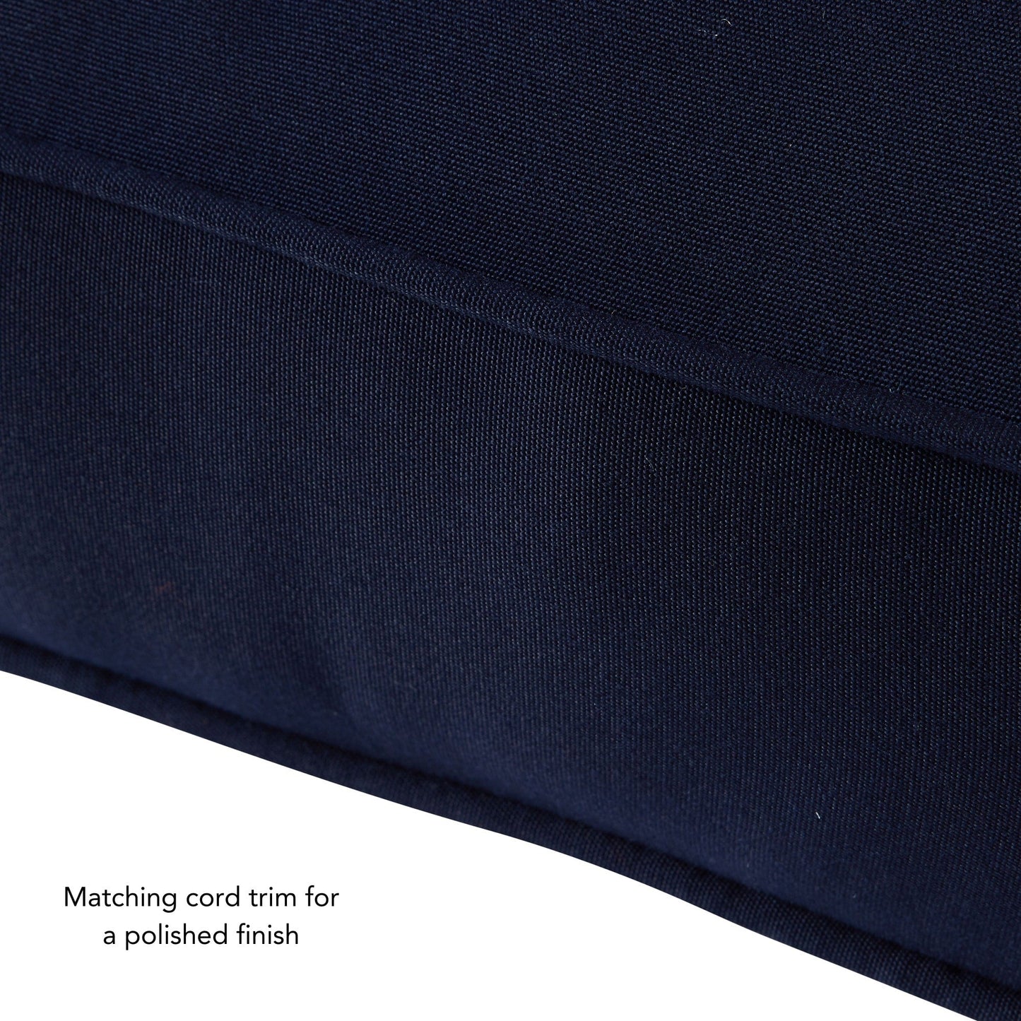 Ensemble de coussins d'extérieur à siège profond Sunbrella de qualité supérieure, 2 pièces