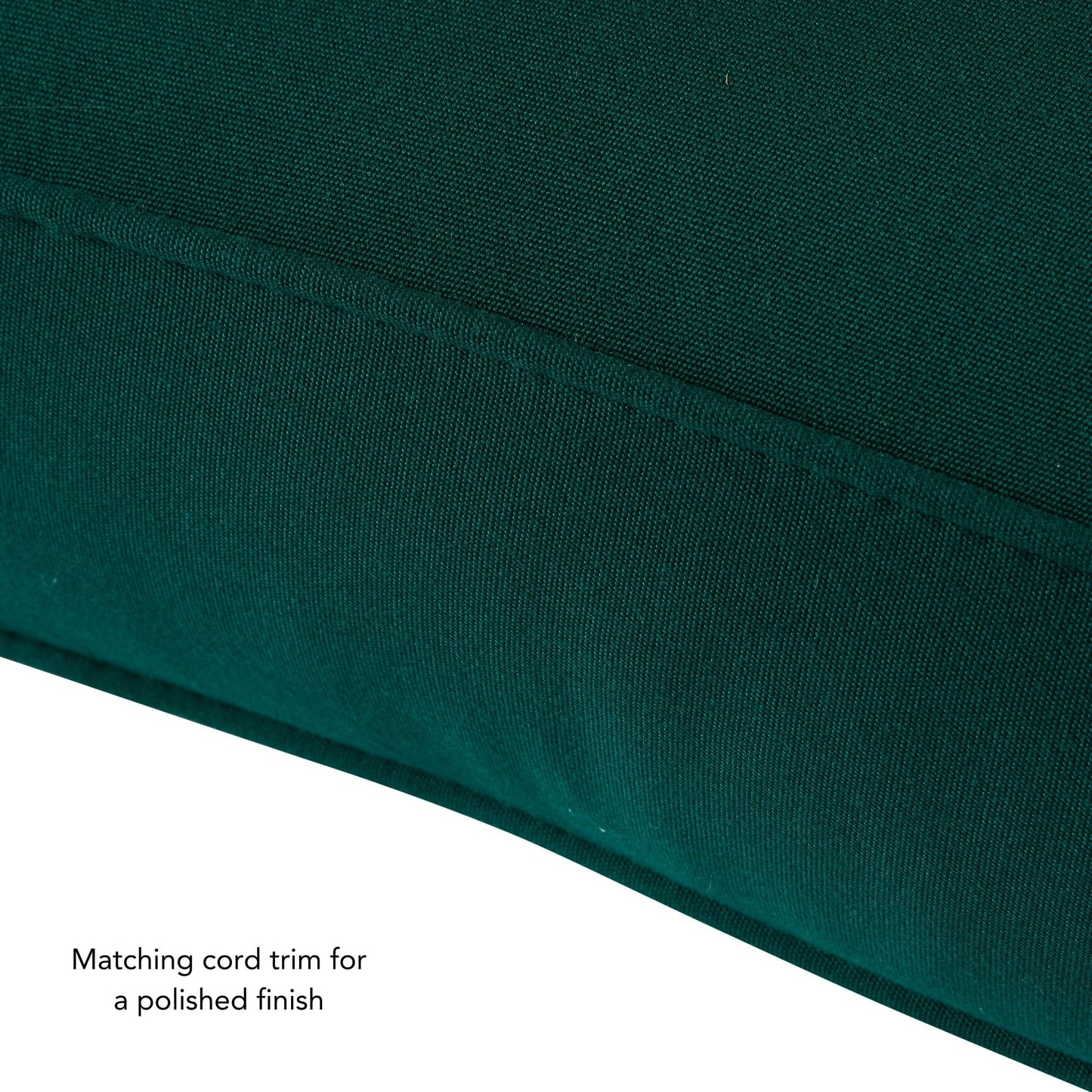 Ensemble de coussins d'extérieur à siège profond Sunbrella de qualité supérieure, 2 pièces