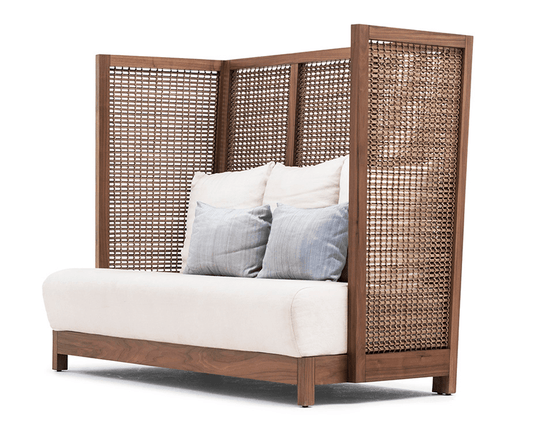 SUZY WONG LOVESEAT HIGH BACK