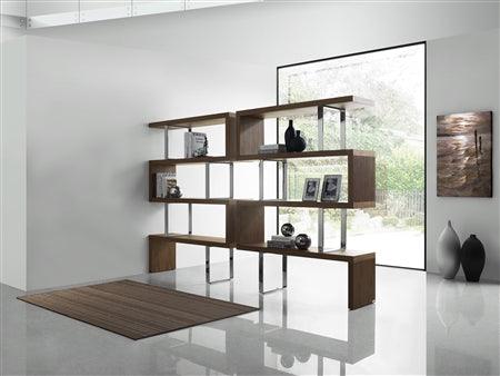 Rebeca Walnut Veneer Bookcases