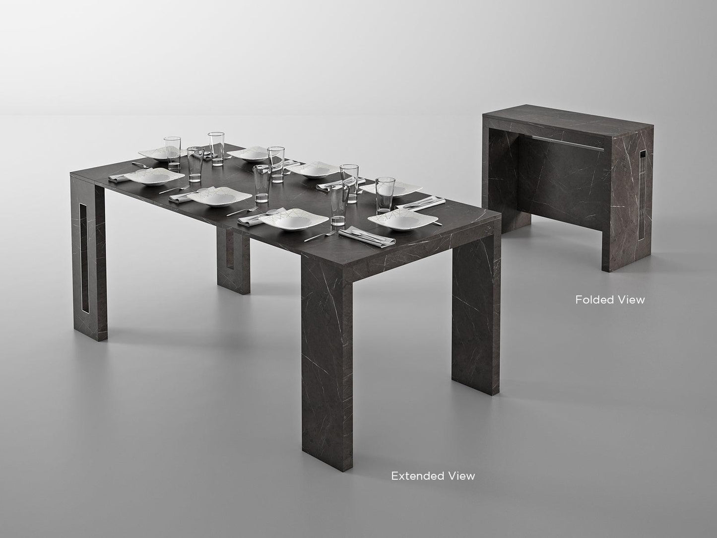 Console/Table à manger extensible Ellie
