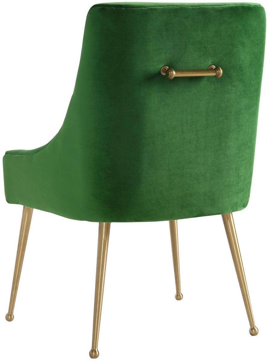 Chaise en velours Boston