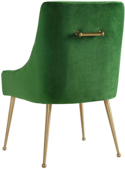 Chaise en velours Boston