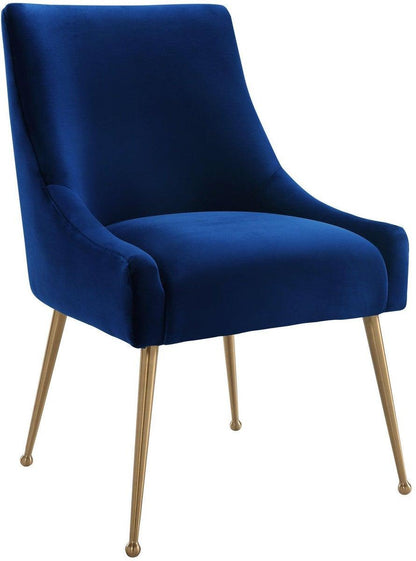 Chaise en velours Boston