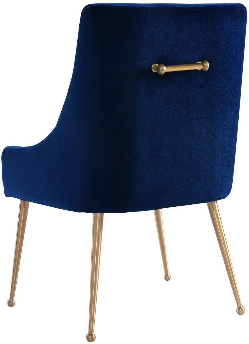 Chaise en velours Boston