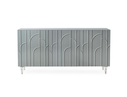 Demi Grey Lacquer Buffet