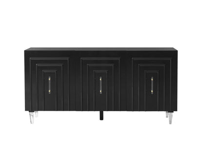 Buffet Fatum laqué noir