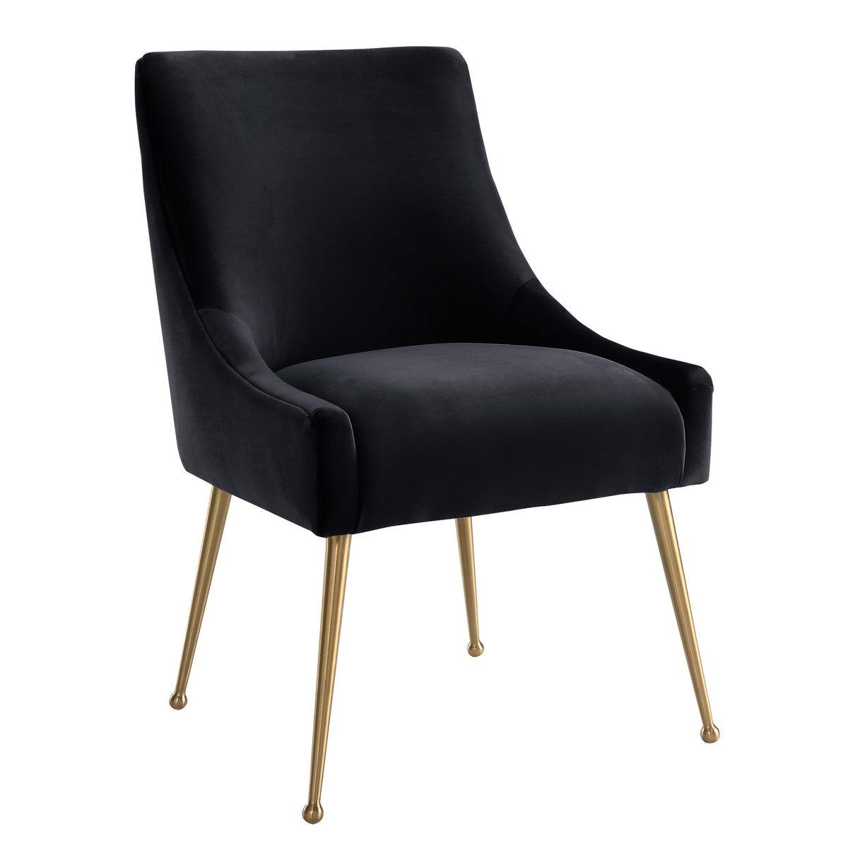 Chaise en velours Boston