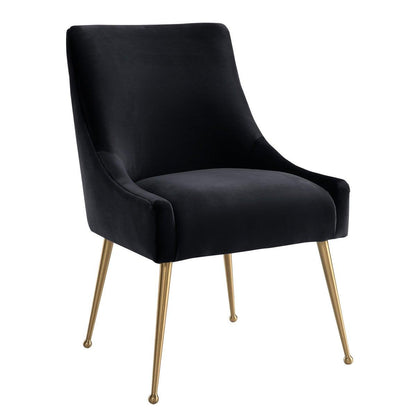 Chaise en velours Boston