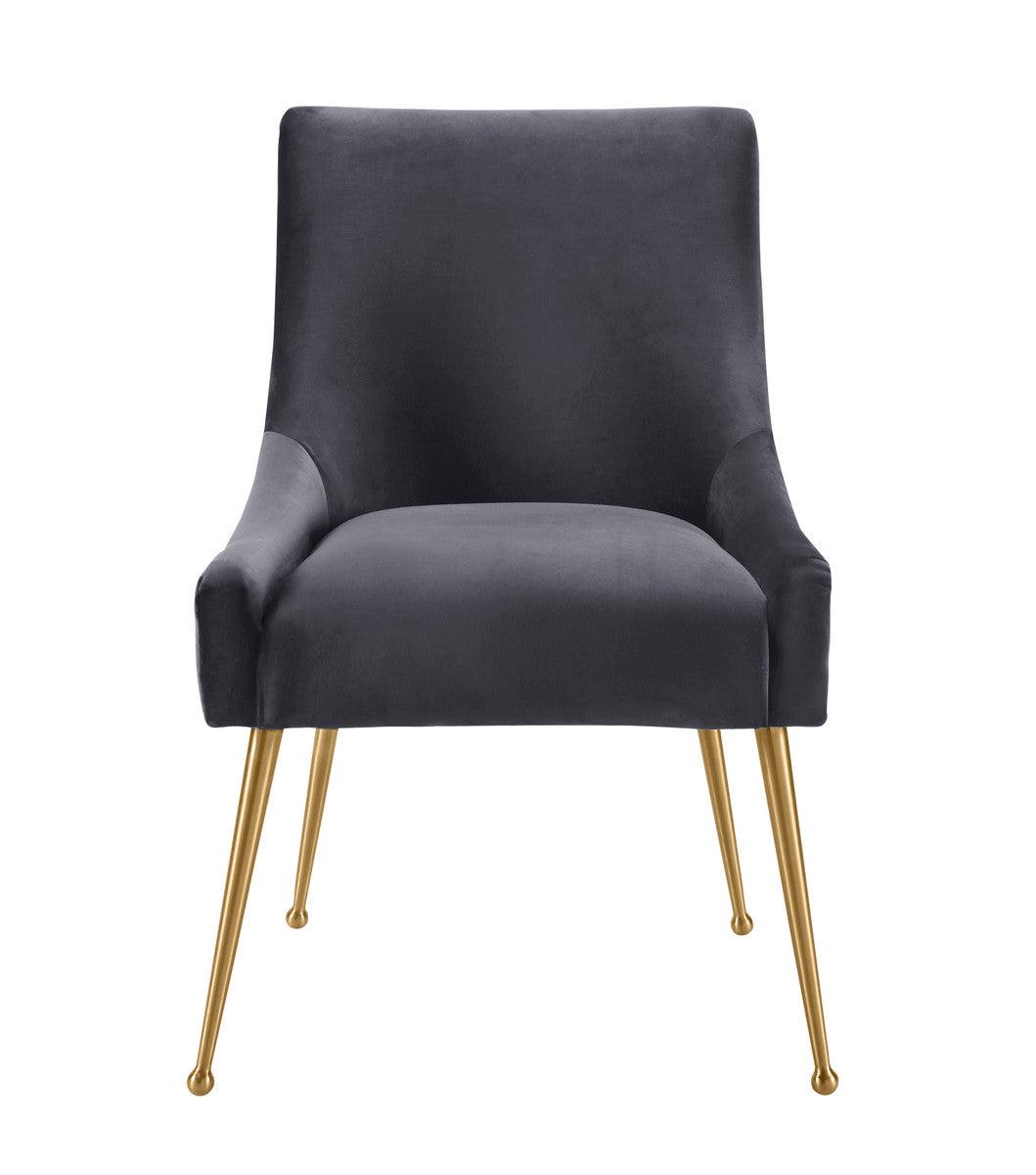 Chaise en velours Boston