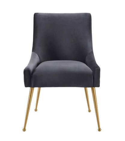 Chaise en velours Boston