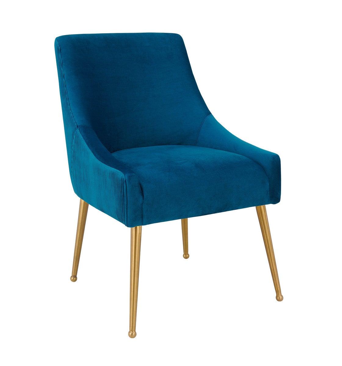 Chaise en velours Boston