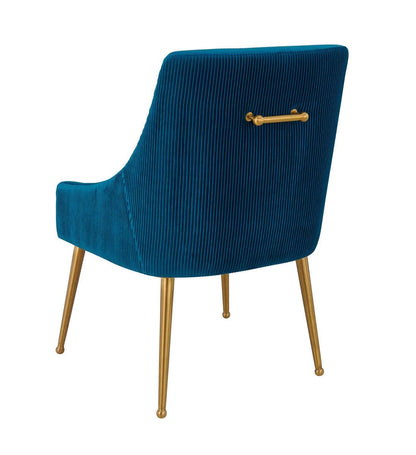 Chaise en velours Boston