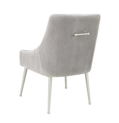 Chaise en velours Boston