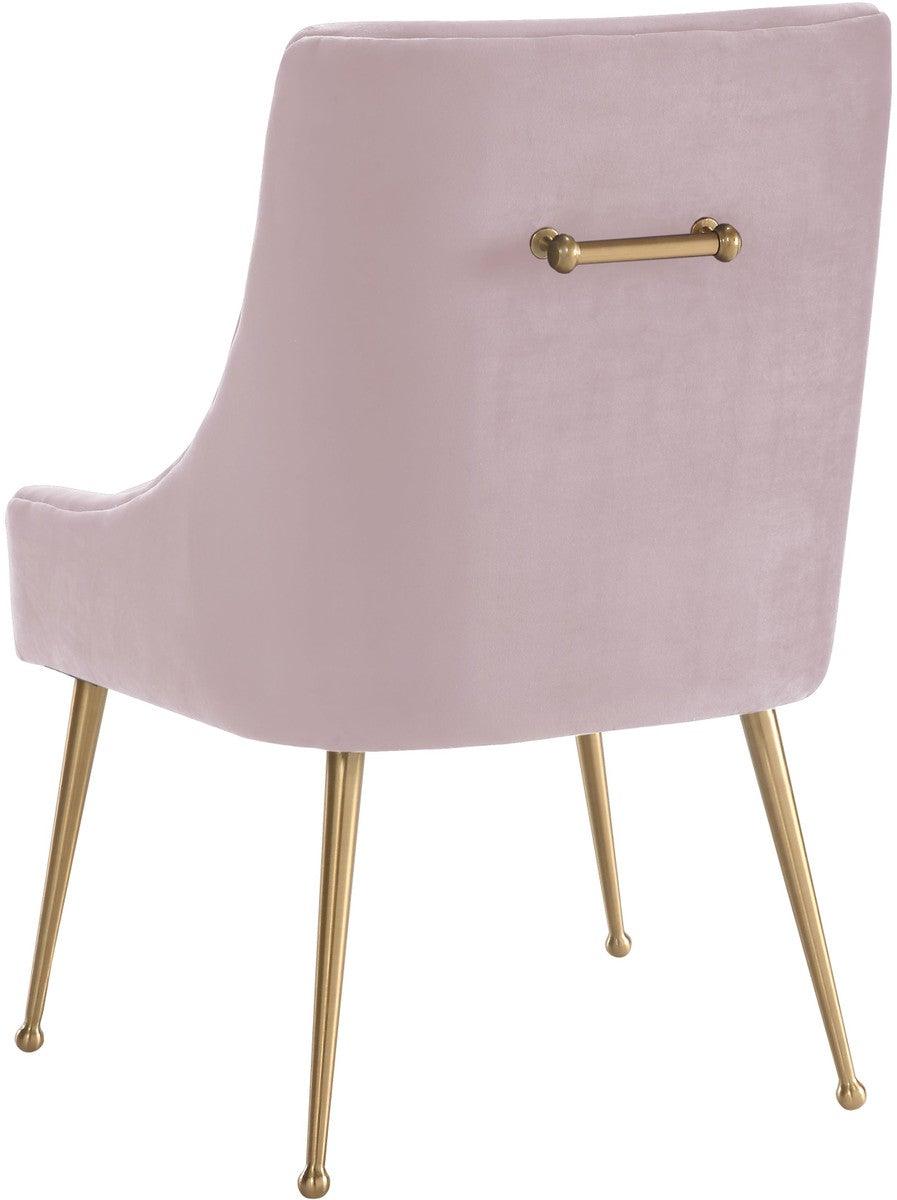 Chaise en velours Boston