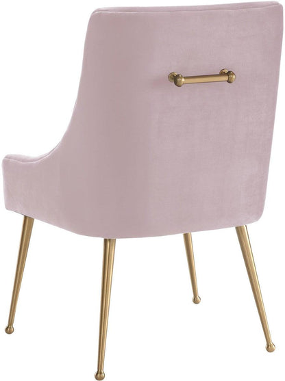 Chaise en velours Boston