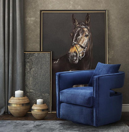 Chaise pivotante Kendrick Navy