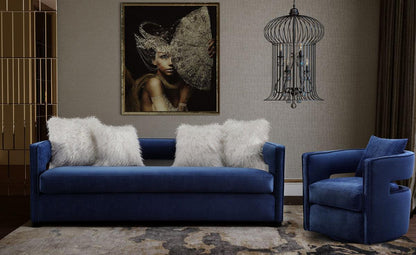 Chaise pivotante Kendrick Navy