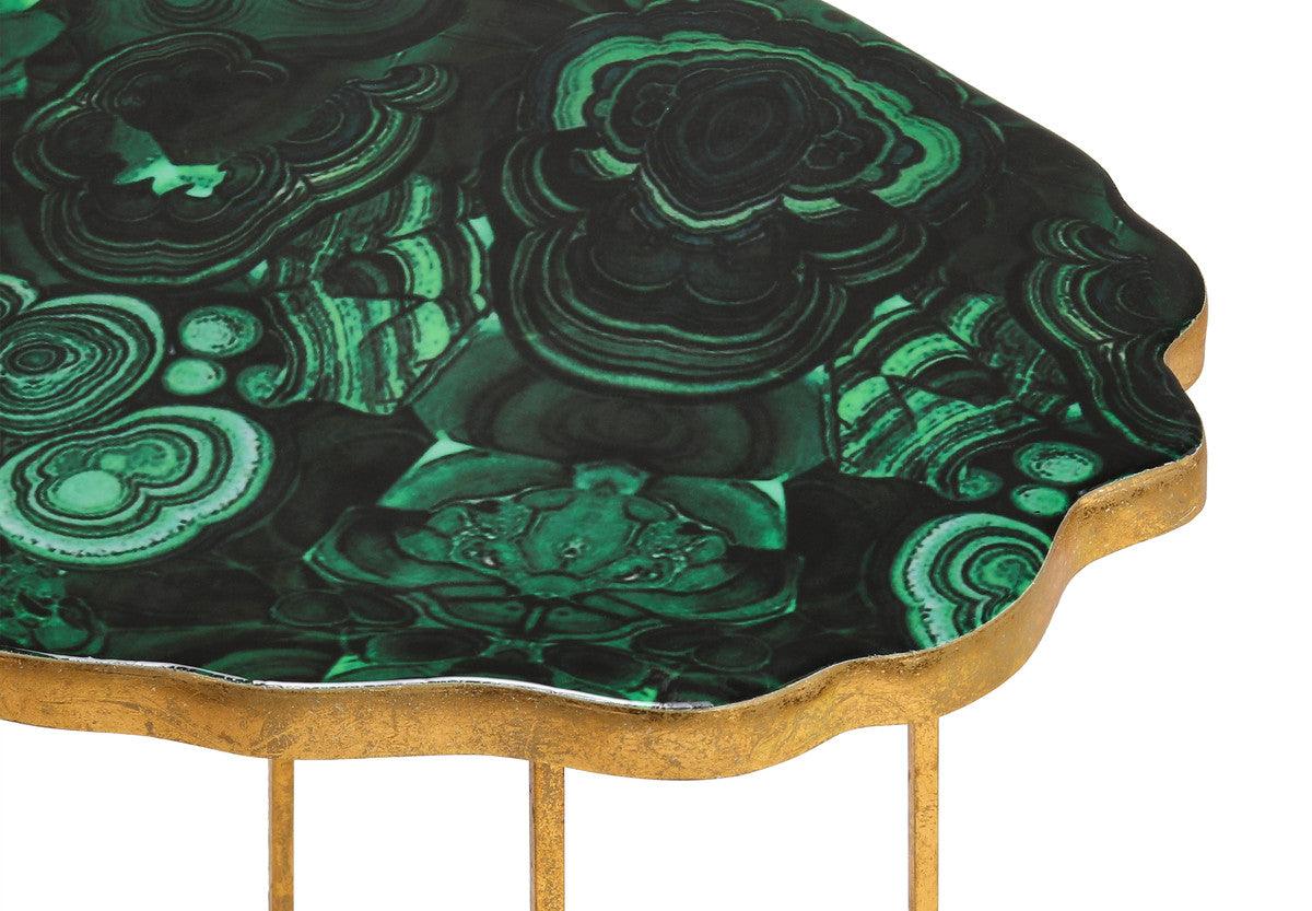 Table d'appoint en agate Liliana 