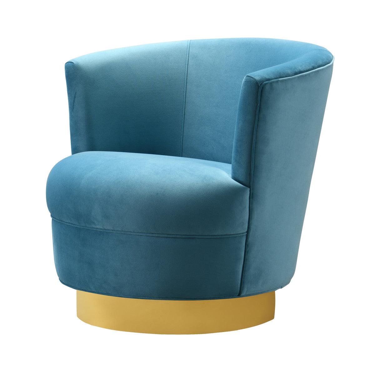 Chaise pivotante Novak Lake Blue