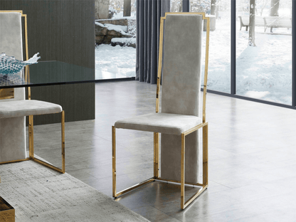 Chaise de salle à manger Cantrell : lot de 2