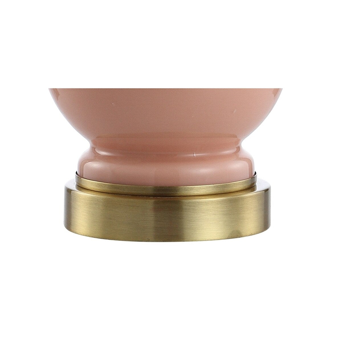 Lampe de table à LED Vermont 22 en verre/métal, blanche (lot de 2) par JONATHAN Y