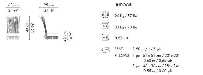 YODA SOFA, section center
