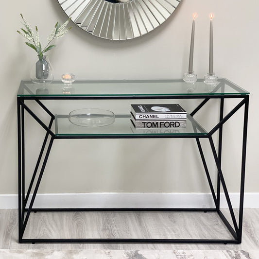 Console Ava noir mat