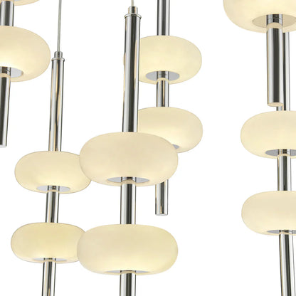 LUSTRE EN ALBATRE ESPAGNOL DOVE