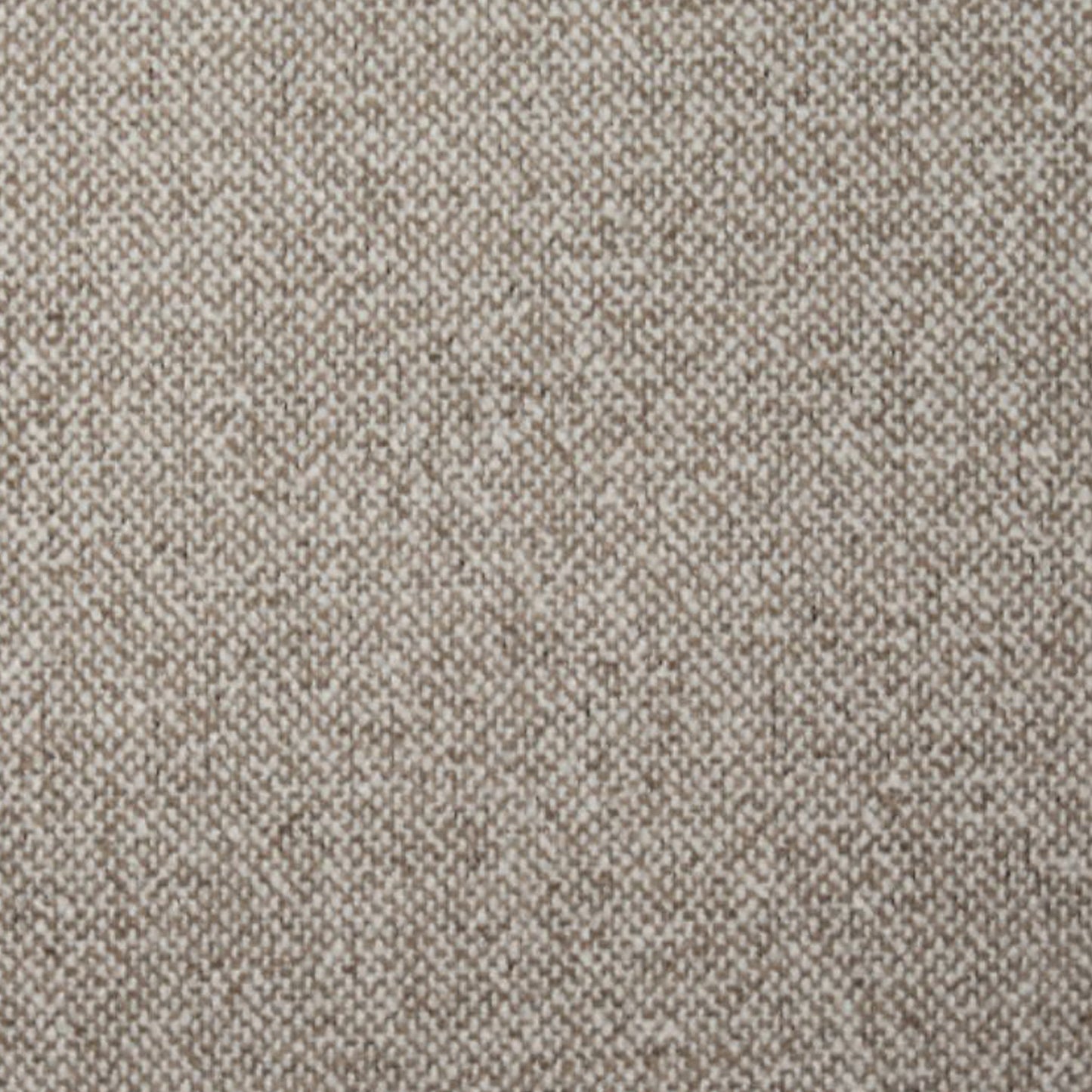 Chaise de salle à manger tissée beige avec pieds noirs