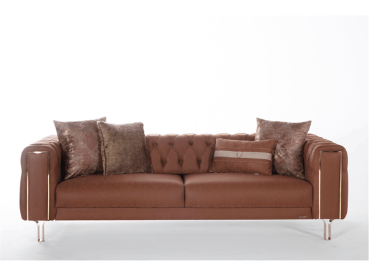 Canapé convertible en tissu de la collection Montenegro