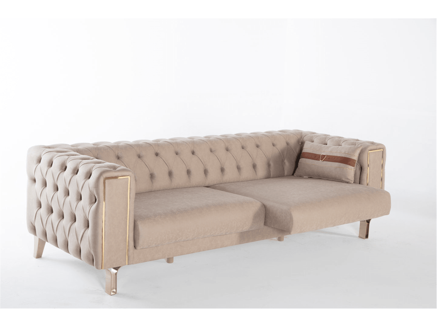 Canapé convertible en tissu de la collection Montenegro