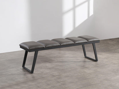 Nathan Bench in Dark Gray