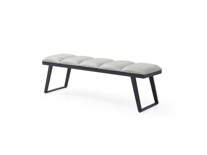 Nathan Bench in Dark Gray