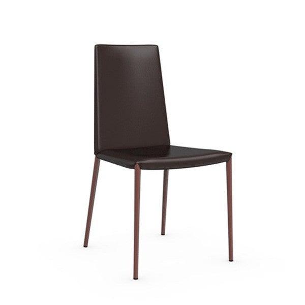Chaise en cuir Bohème
