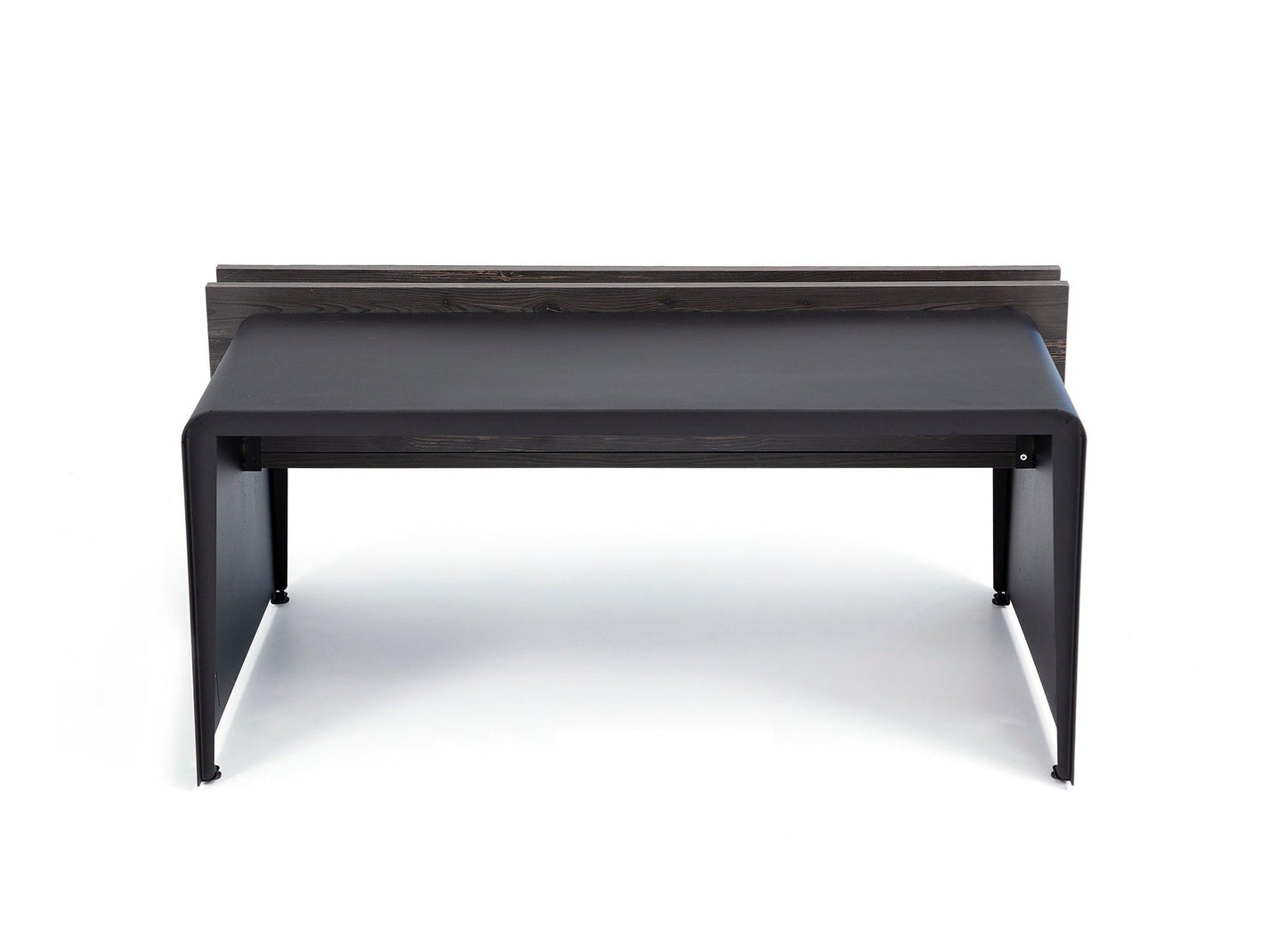 Table de direction Brooklyn avec table d'appoint/piédestal