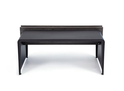 Table de direction Brooklyn avec table d'appoint/piédestal