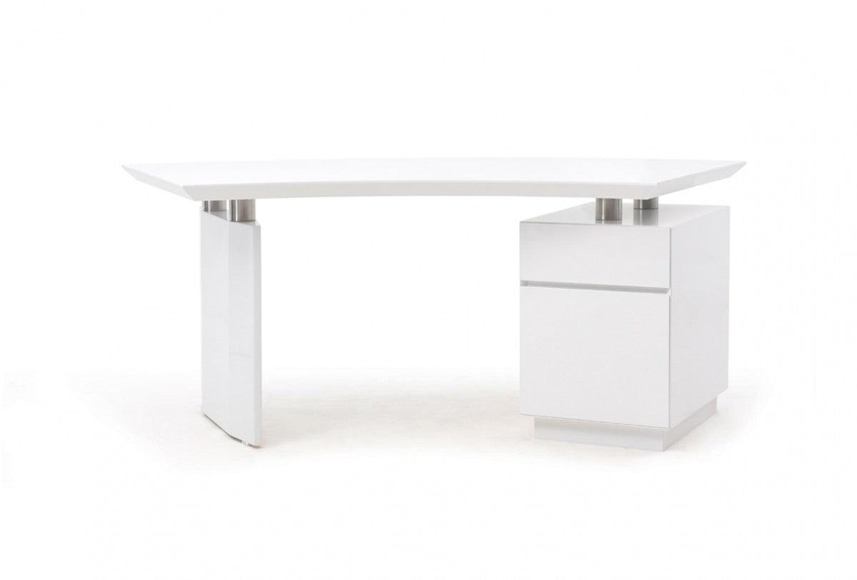 Sky Modern White Office Desk