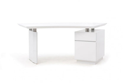 Sky Modern White Office Desk
