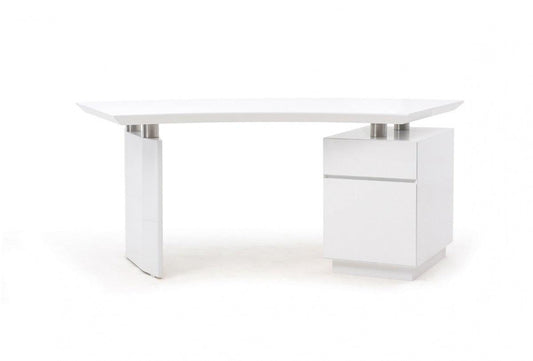 Sky Modern White Office Desk