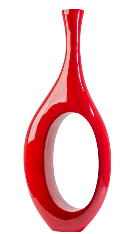 TROM VASE- RED
