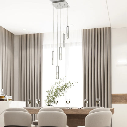 LUSTRE ELLIE 10 LUMIÈRES | CHROME 