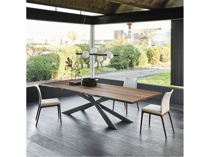 Spyder Wood Dining Table - 118W