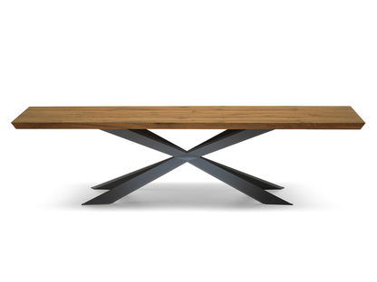 Spyder Wood Dining Table - 118W