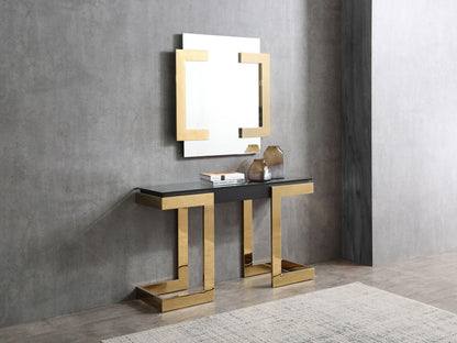 Zen Black & Gold Console 52W